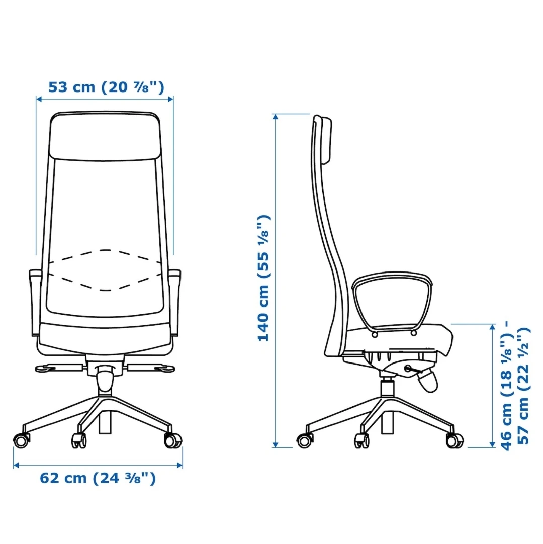 Ergonomic Office Chair / Markus IKEA image indicator(9)
