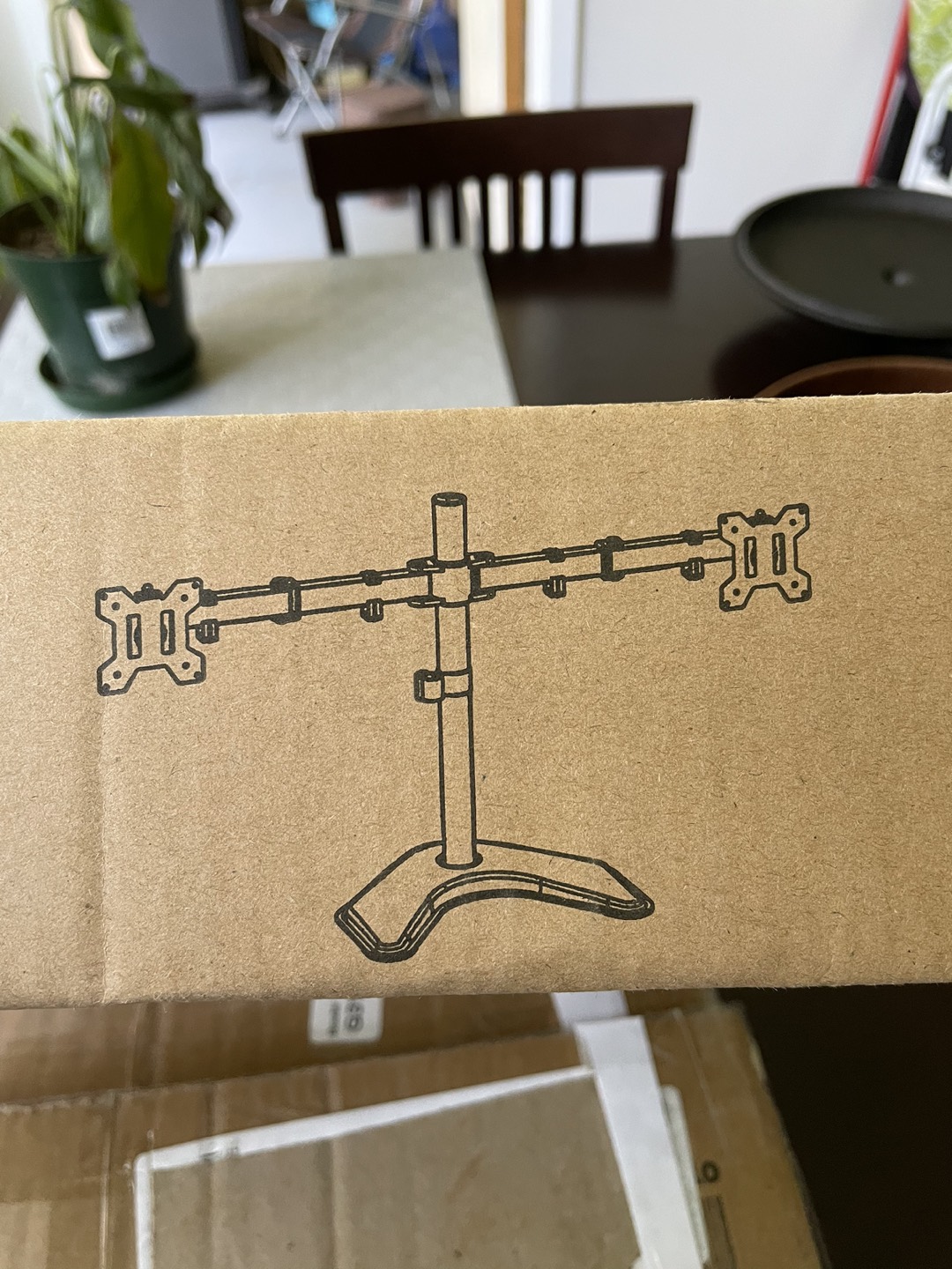 Dual monitor arm desktop stand - photo 2
