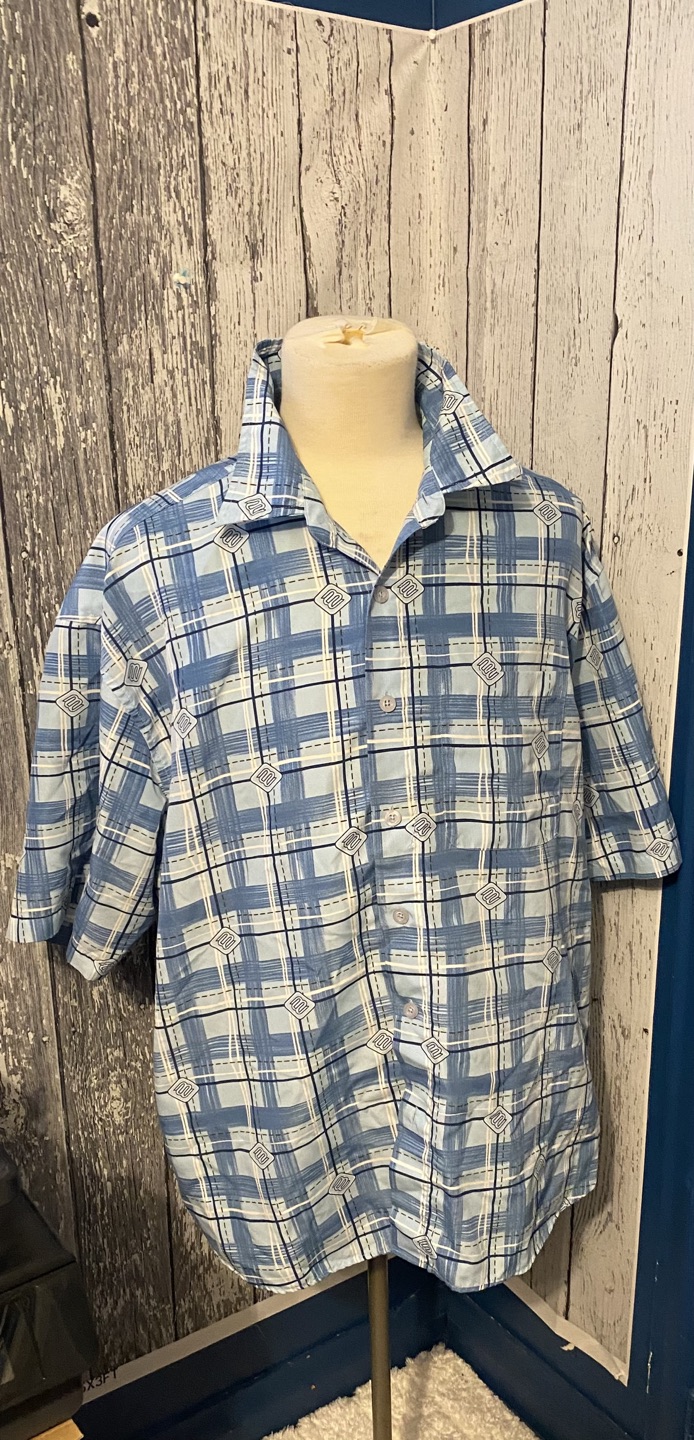 Vintage Baby Blue  Mecca Y2K shirt thumbnail