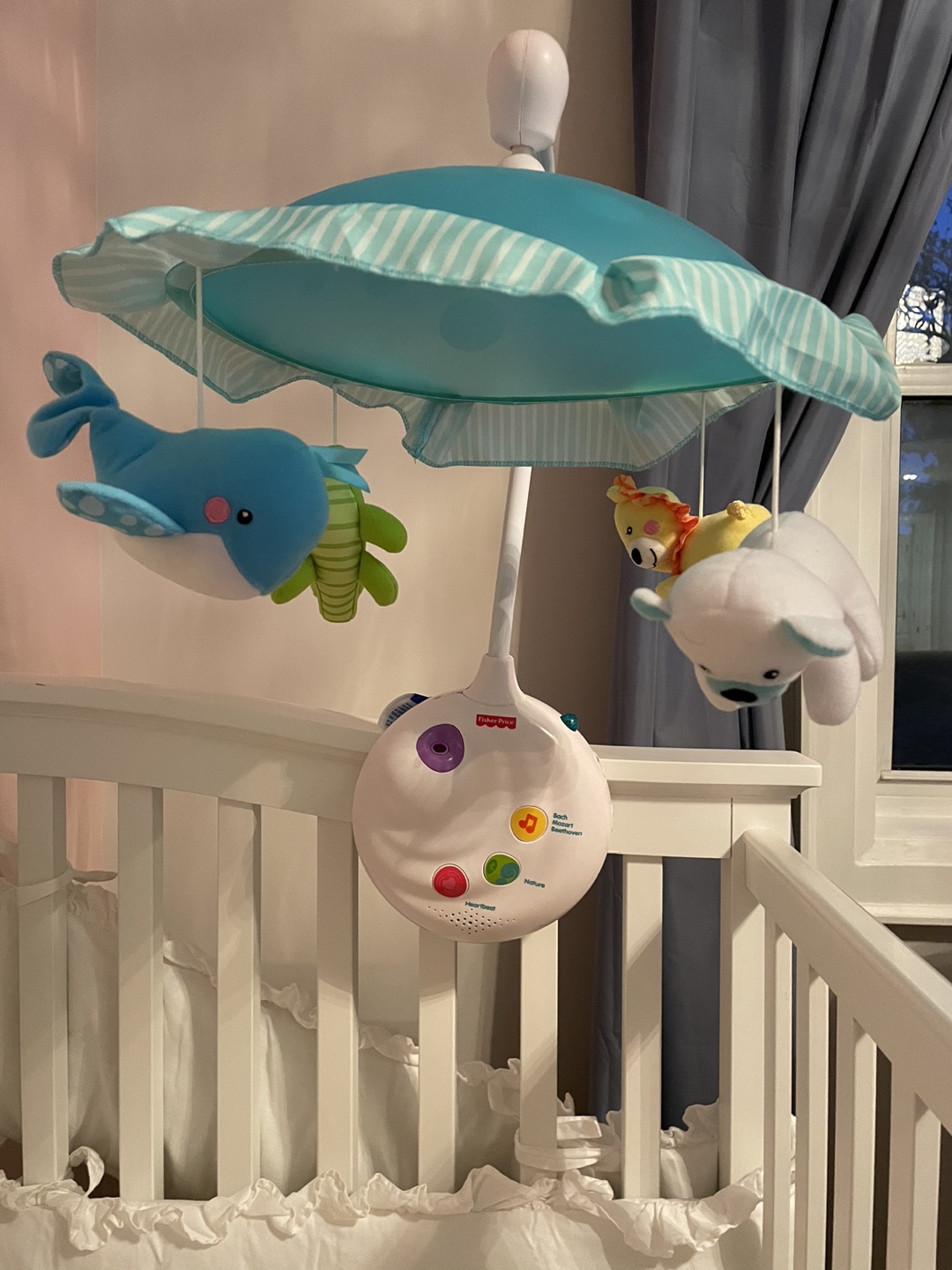 Fisher Price baby crib mobile