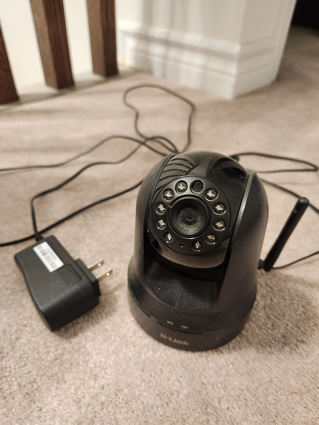 Dlink indoor WiFi camera with night vision