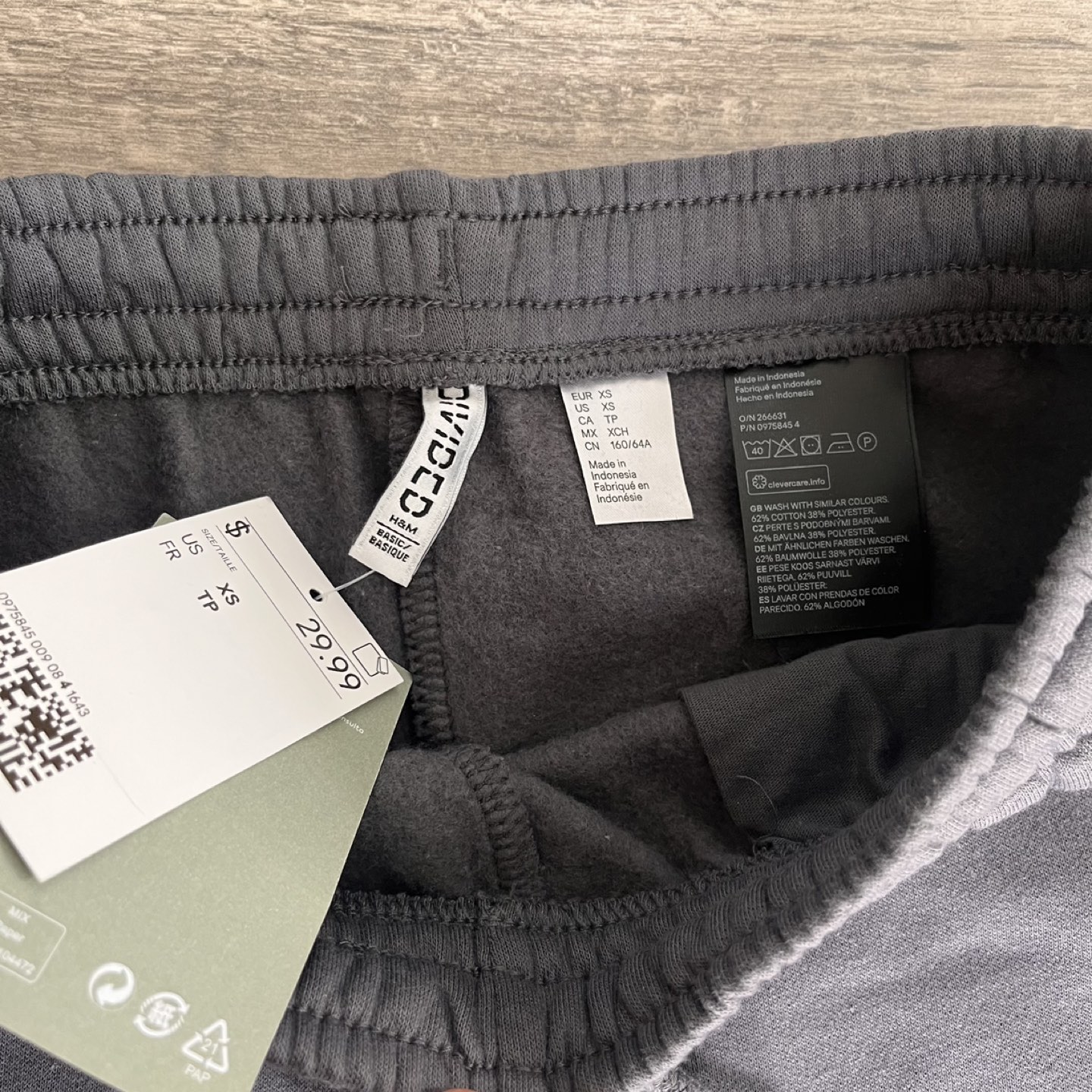 NWT H&M High Waisted Sweatpants / Joggers Size XS - photo 4