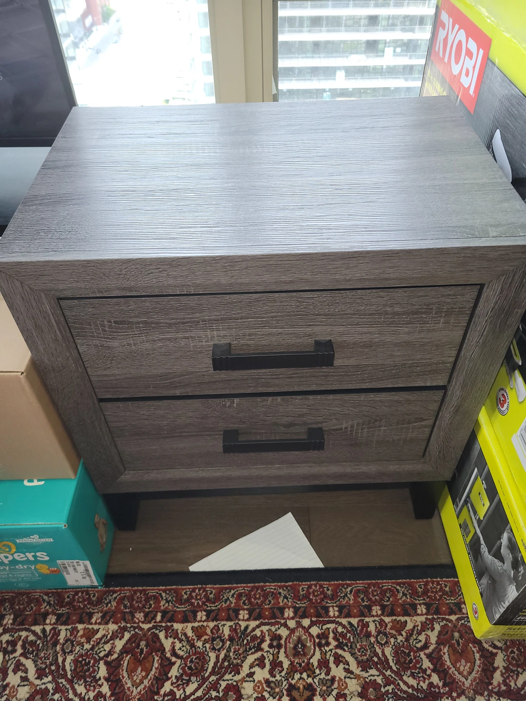bedroom set . 3 peace . drawers plus 2 bed side - photo 3