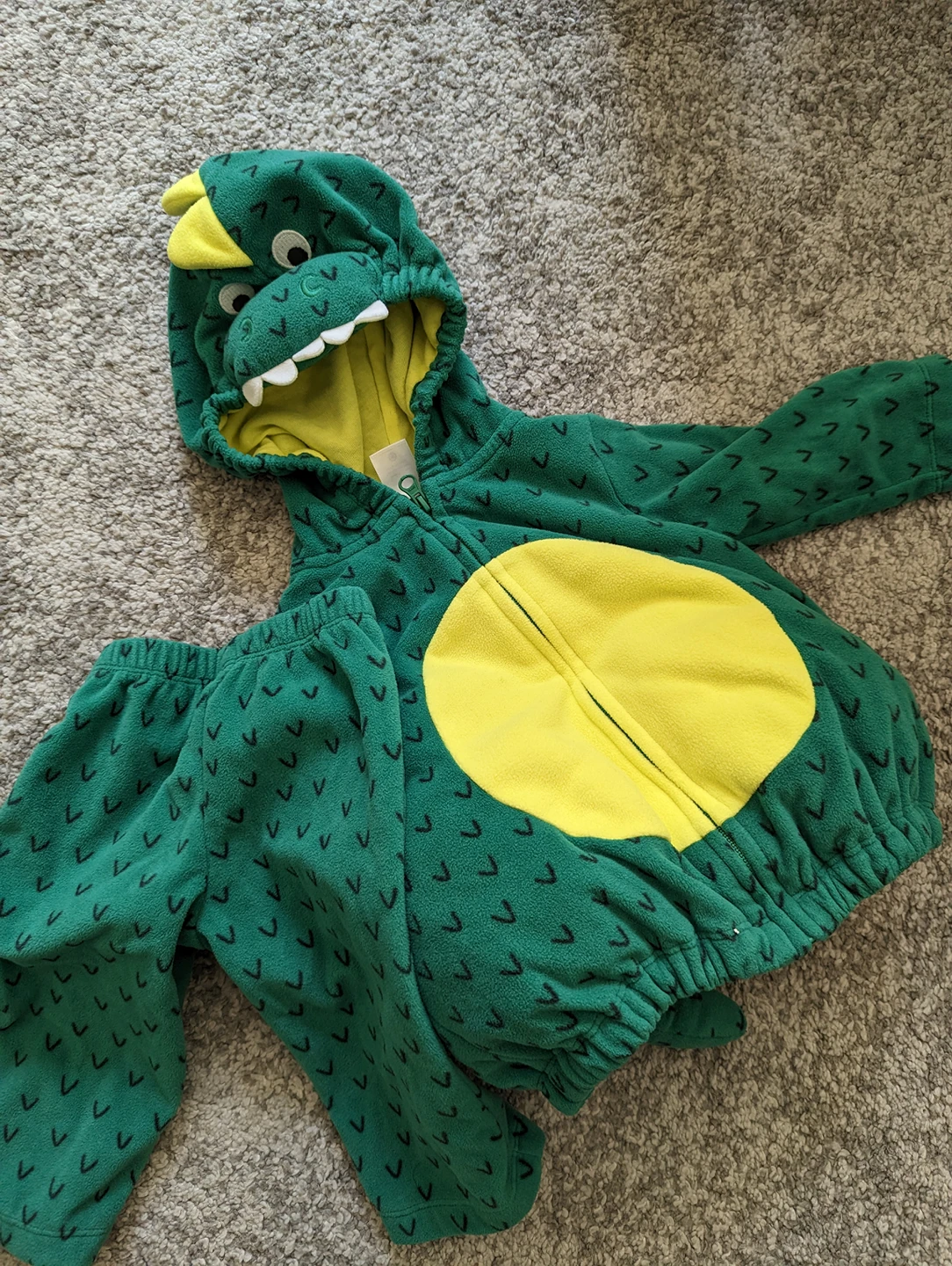 3-6 months baby dinosaur costume thumbnail