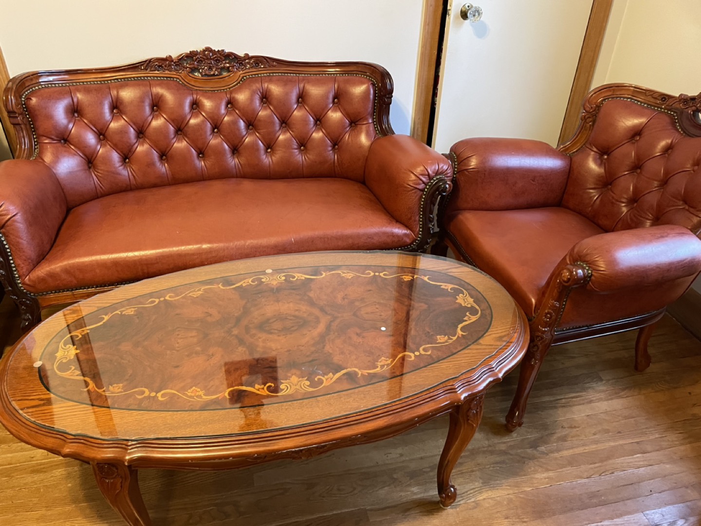 Sofa and table set - photo 2