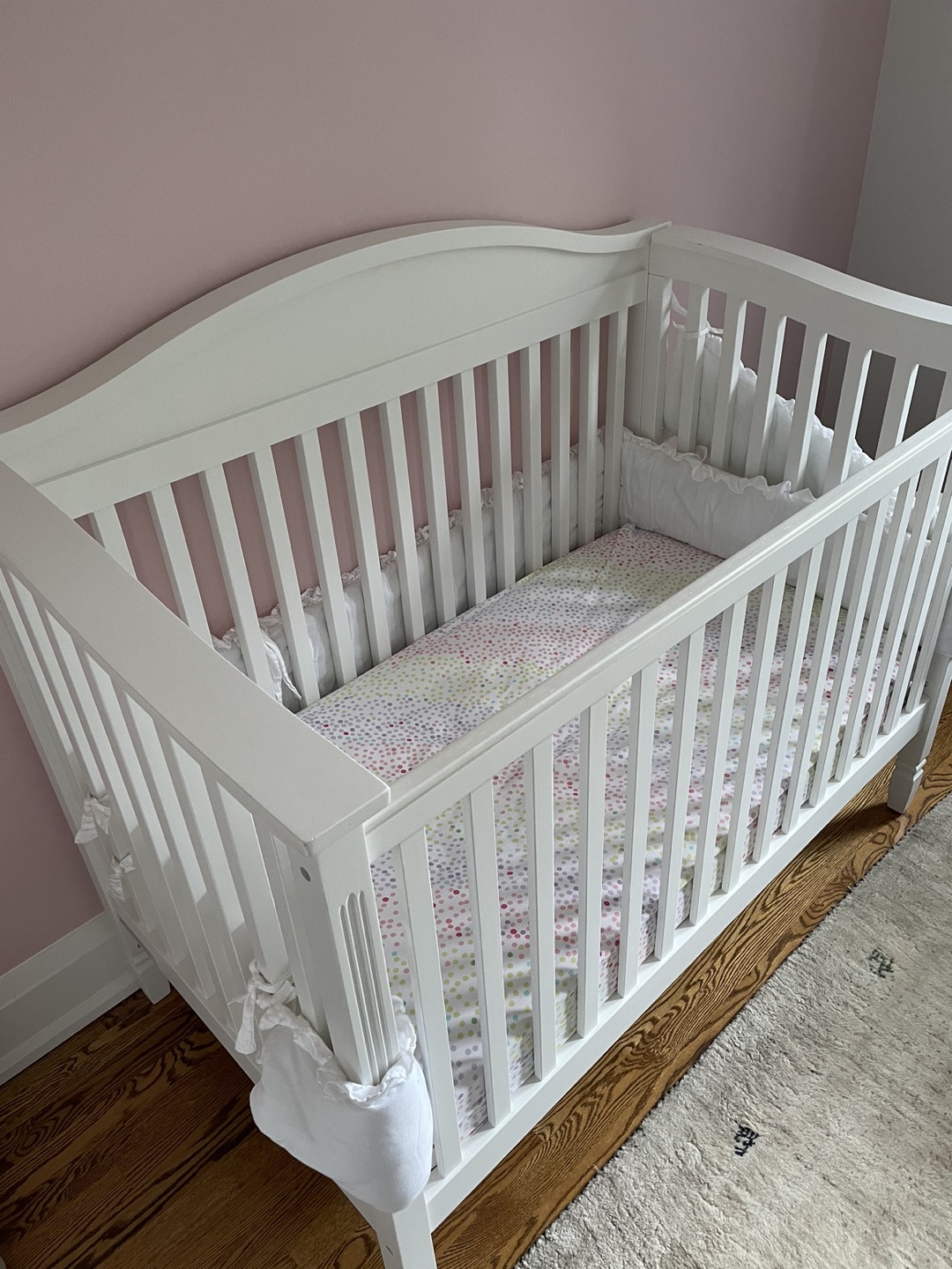Pottery barn crib with mattress - photo 2
