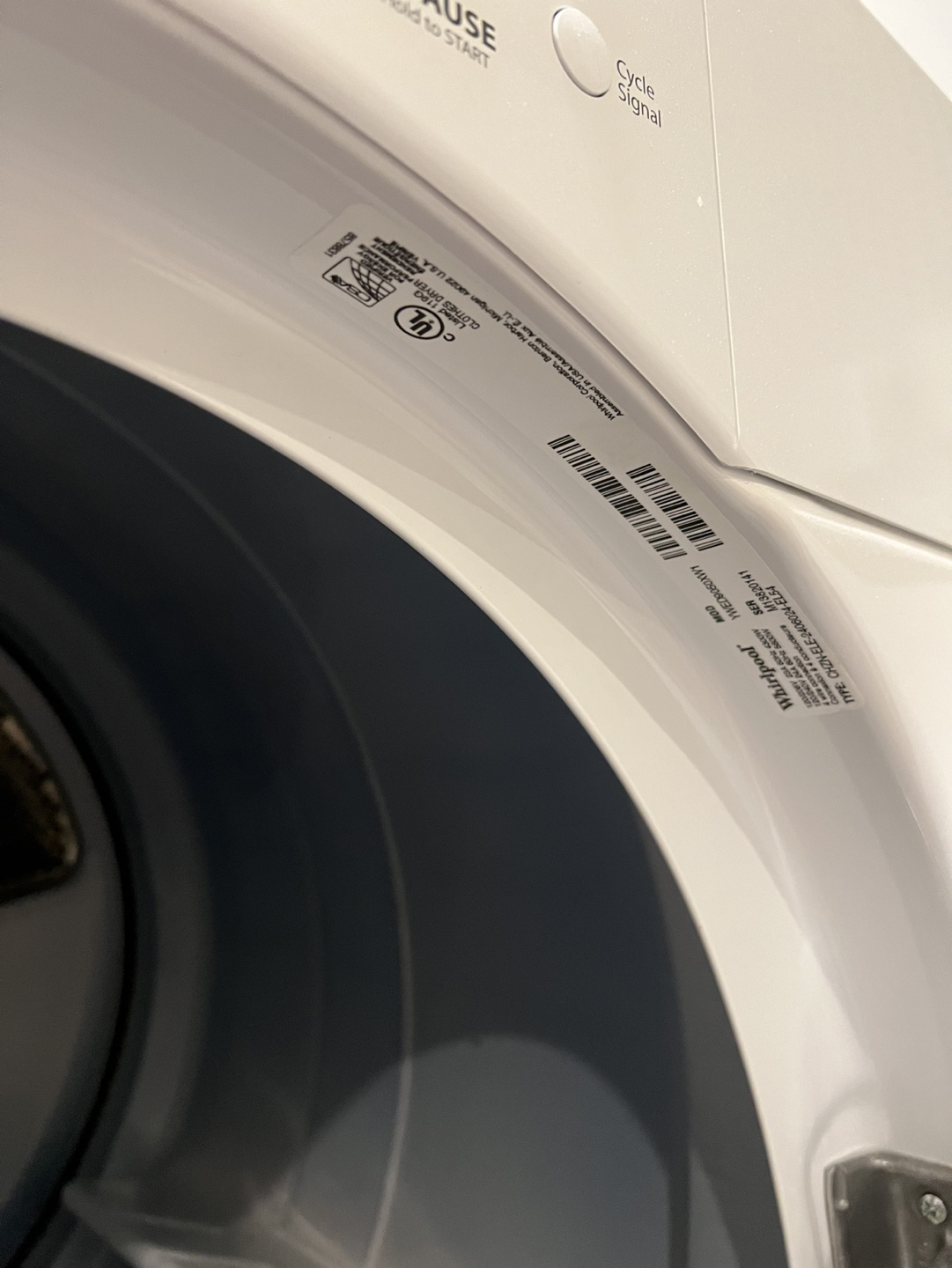 Whirlpool Electric Dryer (YWED9050XW1) - photo 3
