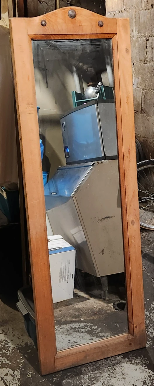 solid wood mirror thumbnail