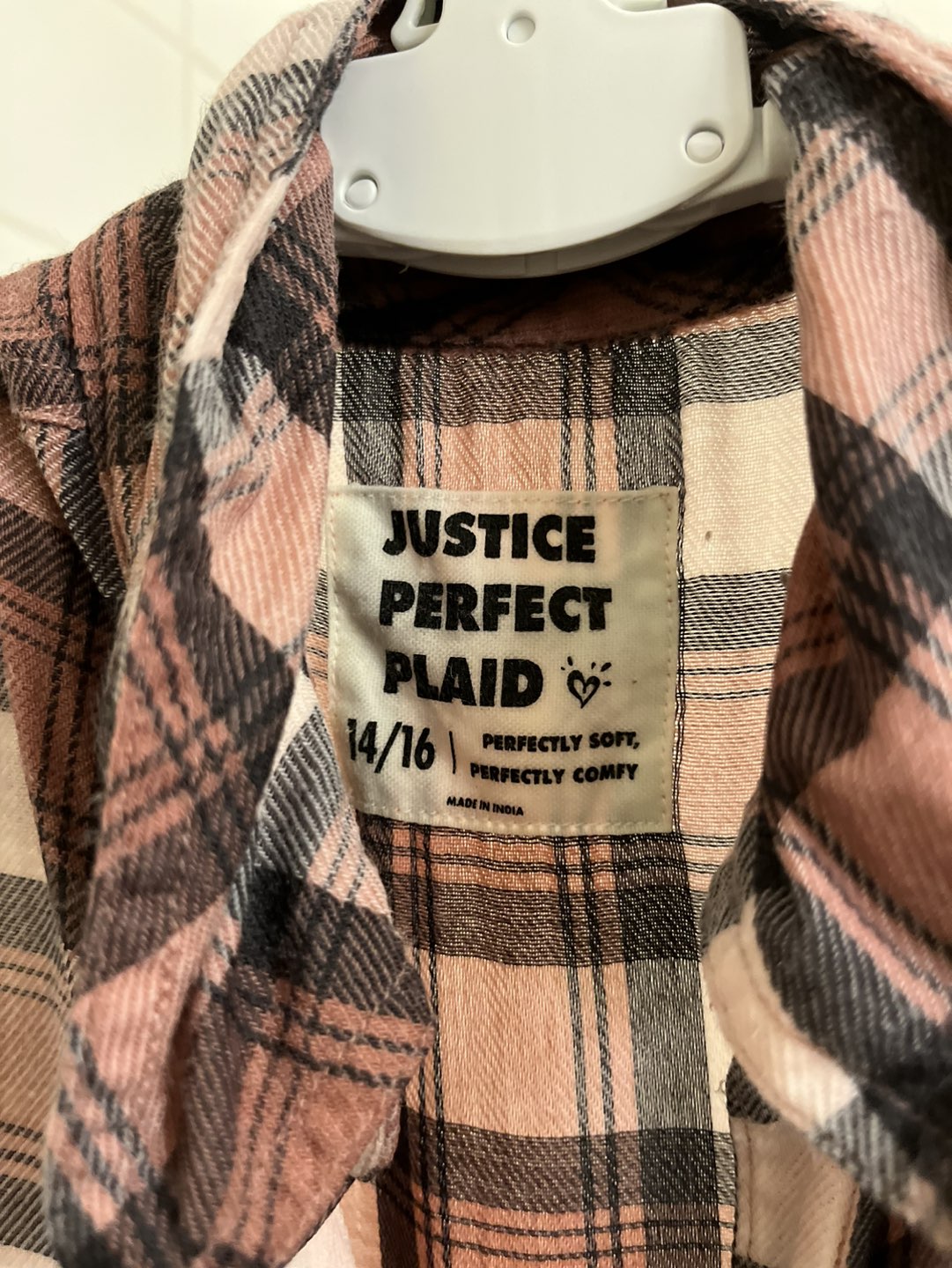 Justice Perfect Plaid 14/16 - photo 3