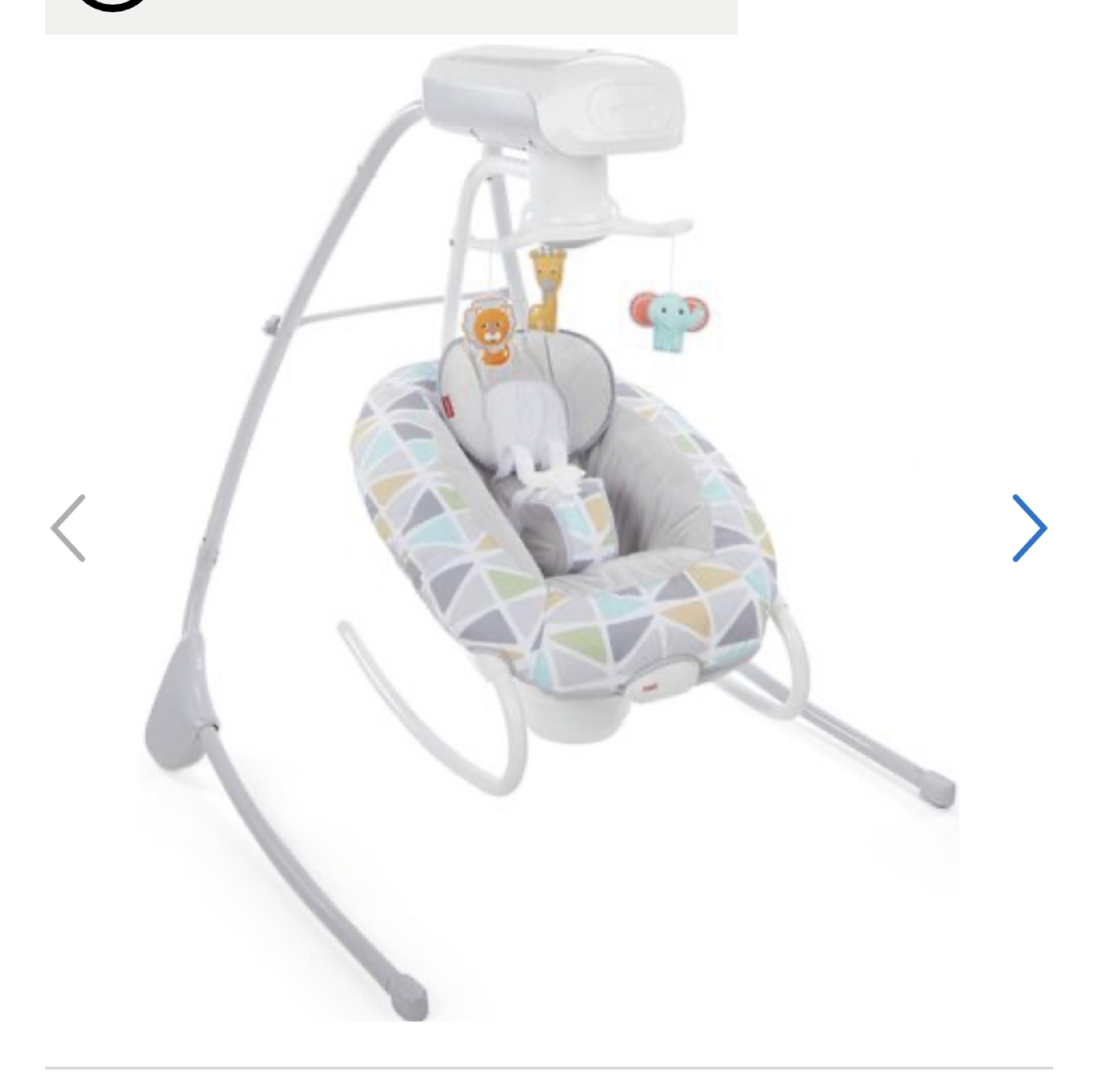 Fisher-Price 2-in-1 Deluxe Cradle 'N Swing