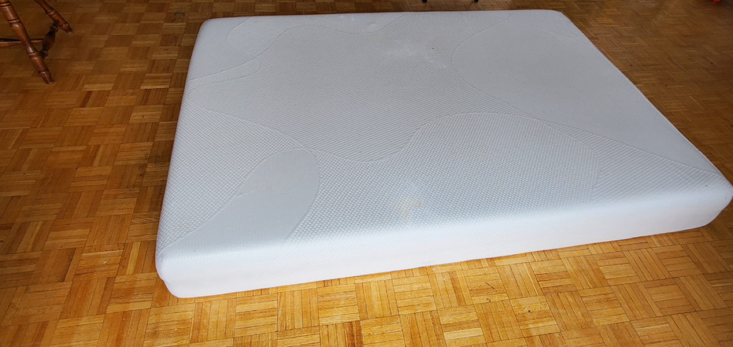 Full size memory foam mattress along with cover- On sale thumbnail