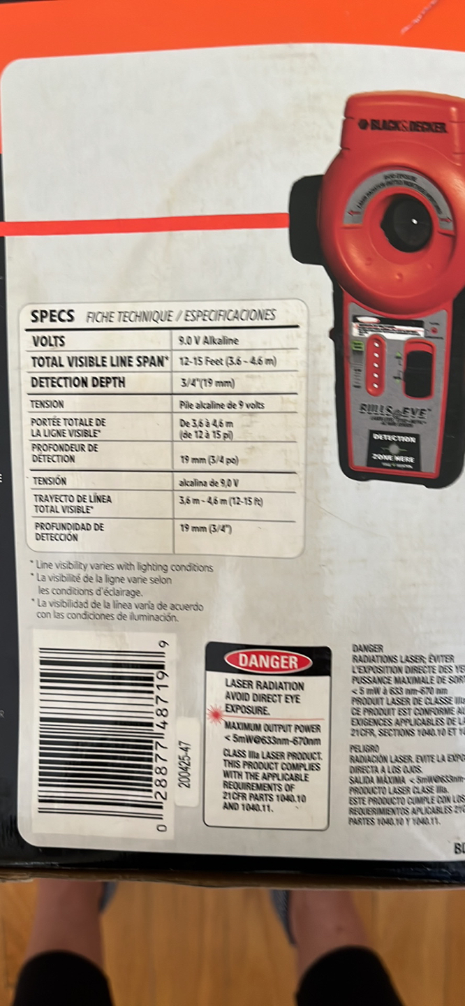 Black and Decker Bull Eye image indicator(3)