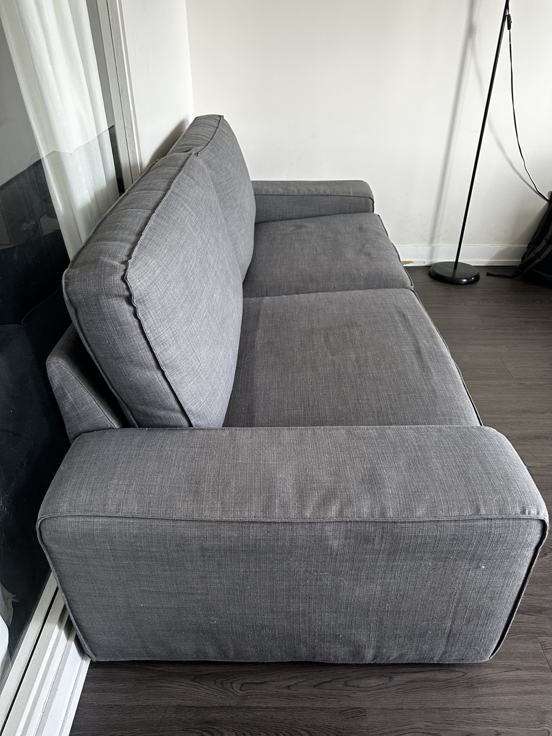 📢 FOR SALE: IKEA KIVIK 3-Seater Couch - Dark Grey 🏷️ - photo 2