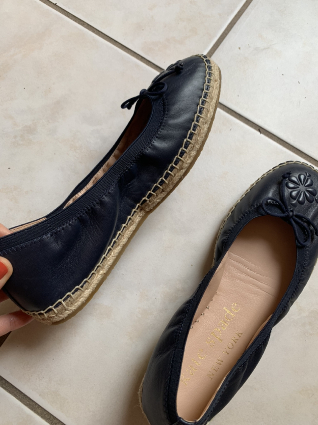Kate spade flat in cute Navy blue - photo 3