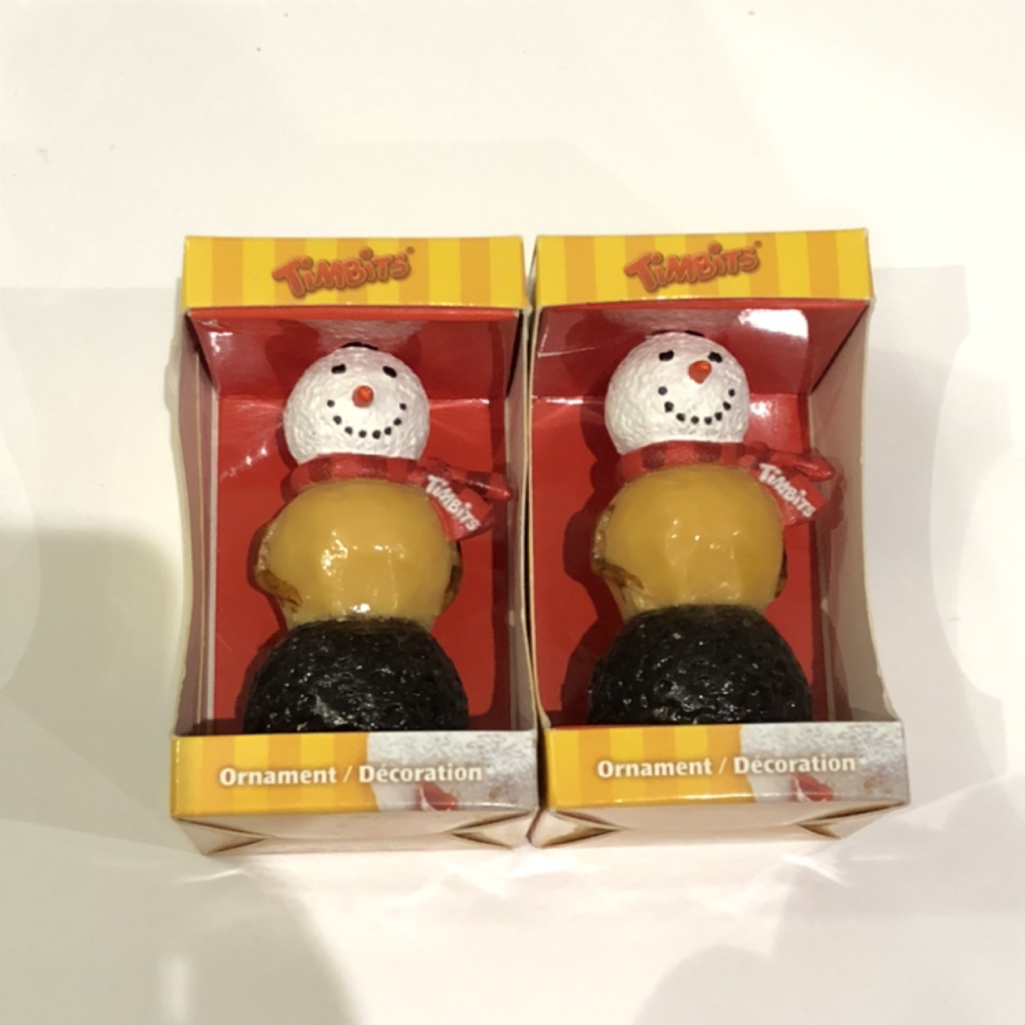 2011 Tim Hortons Timbit Snowman Ornament - photo 3