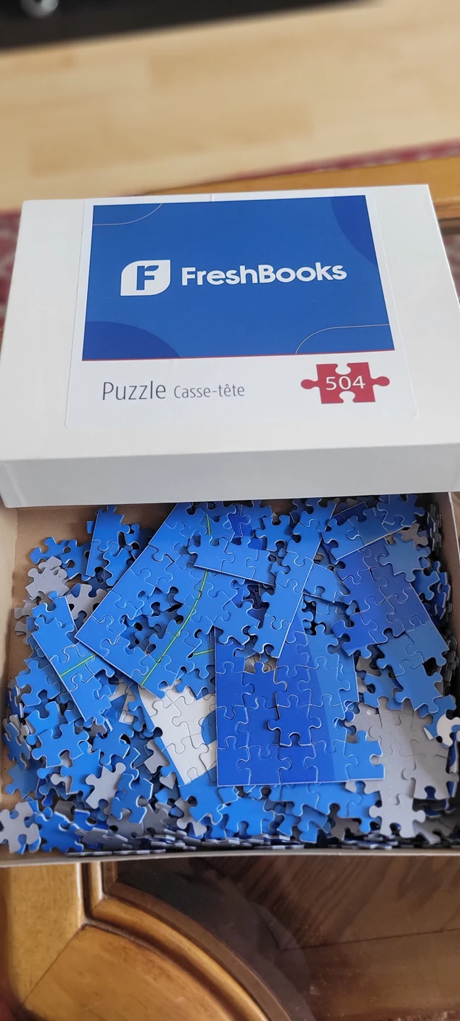 free 504 piece puzzle set