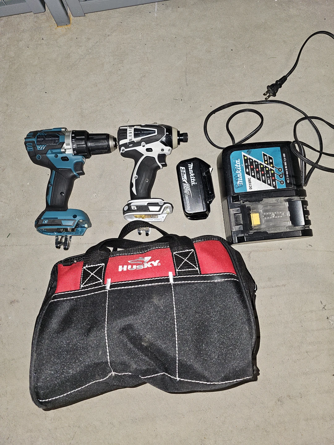 makita drill and Impact driver kit