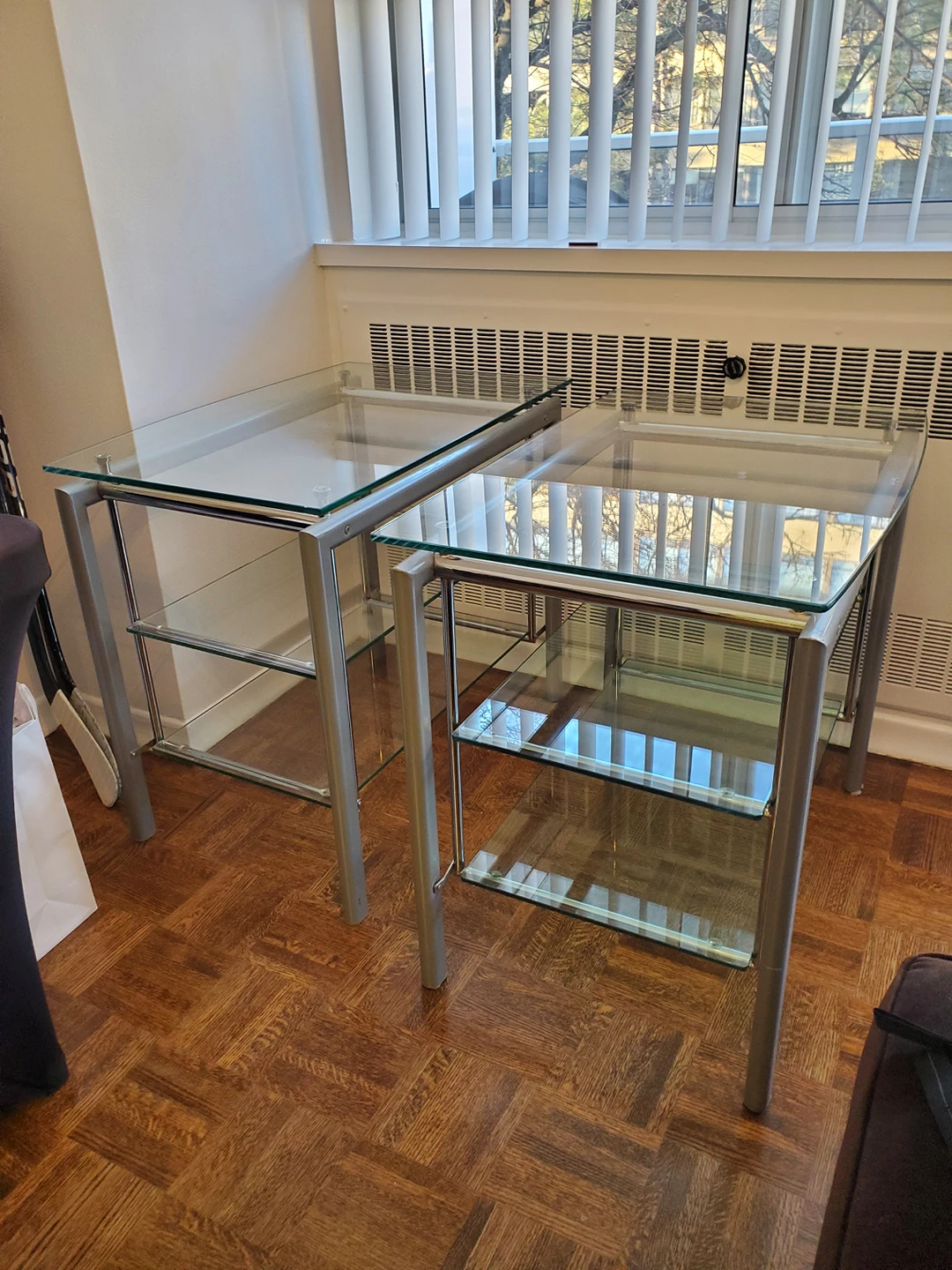 Glass Side Tables (Set of 2) thumbnail