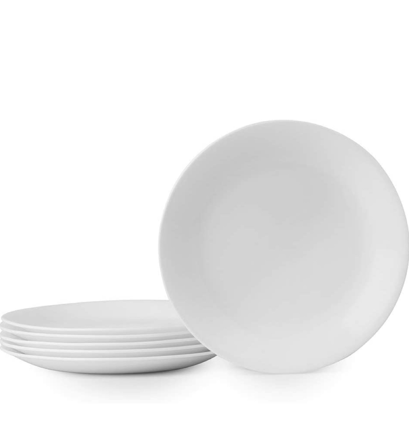 Moving Sale: White Porcelain IKEA Plates