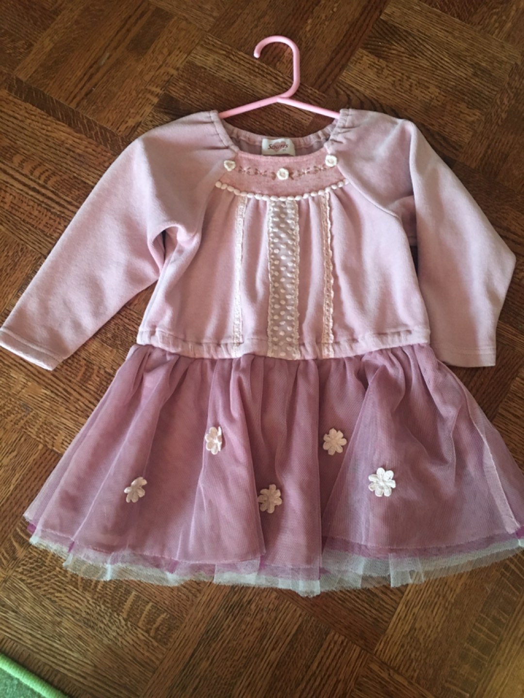 dress for a little princess 2-4 years old, for a girl thumbnail