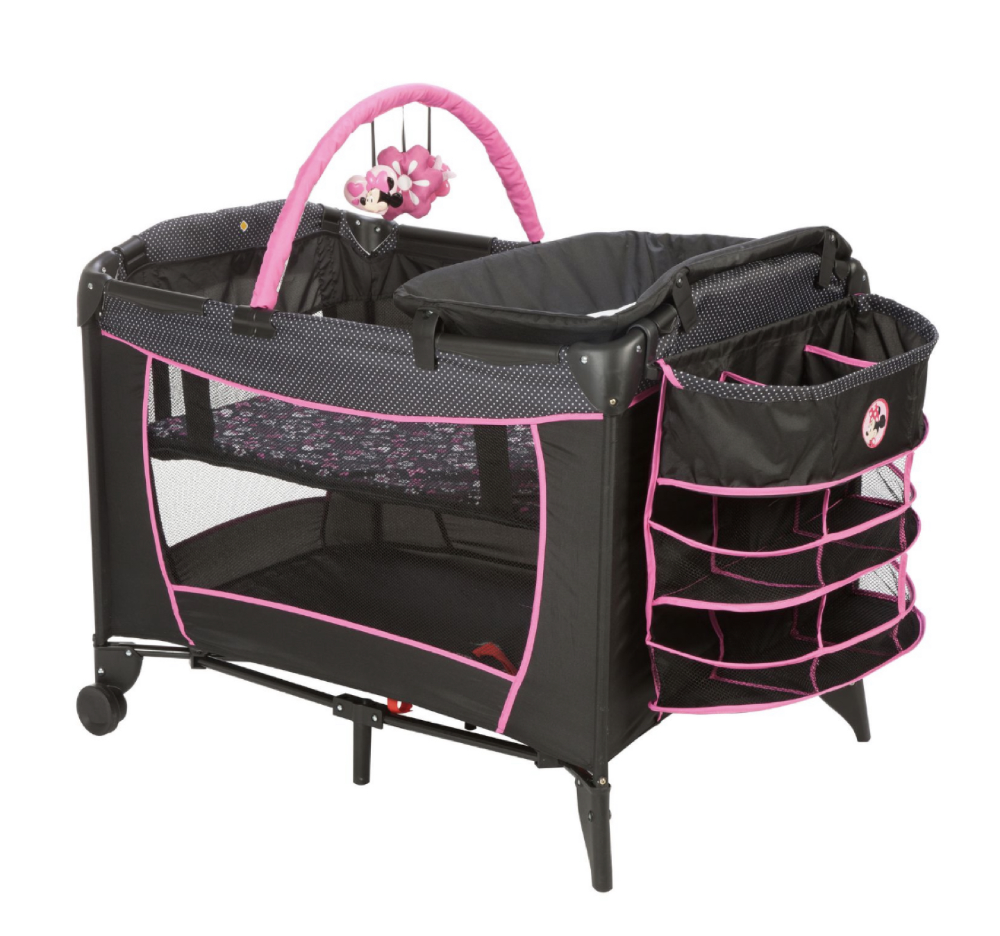 Baby/ toddler play and go crib- Disney