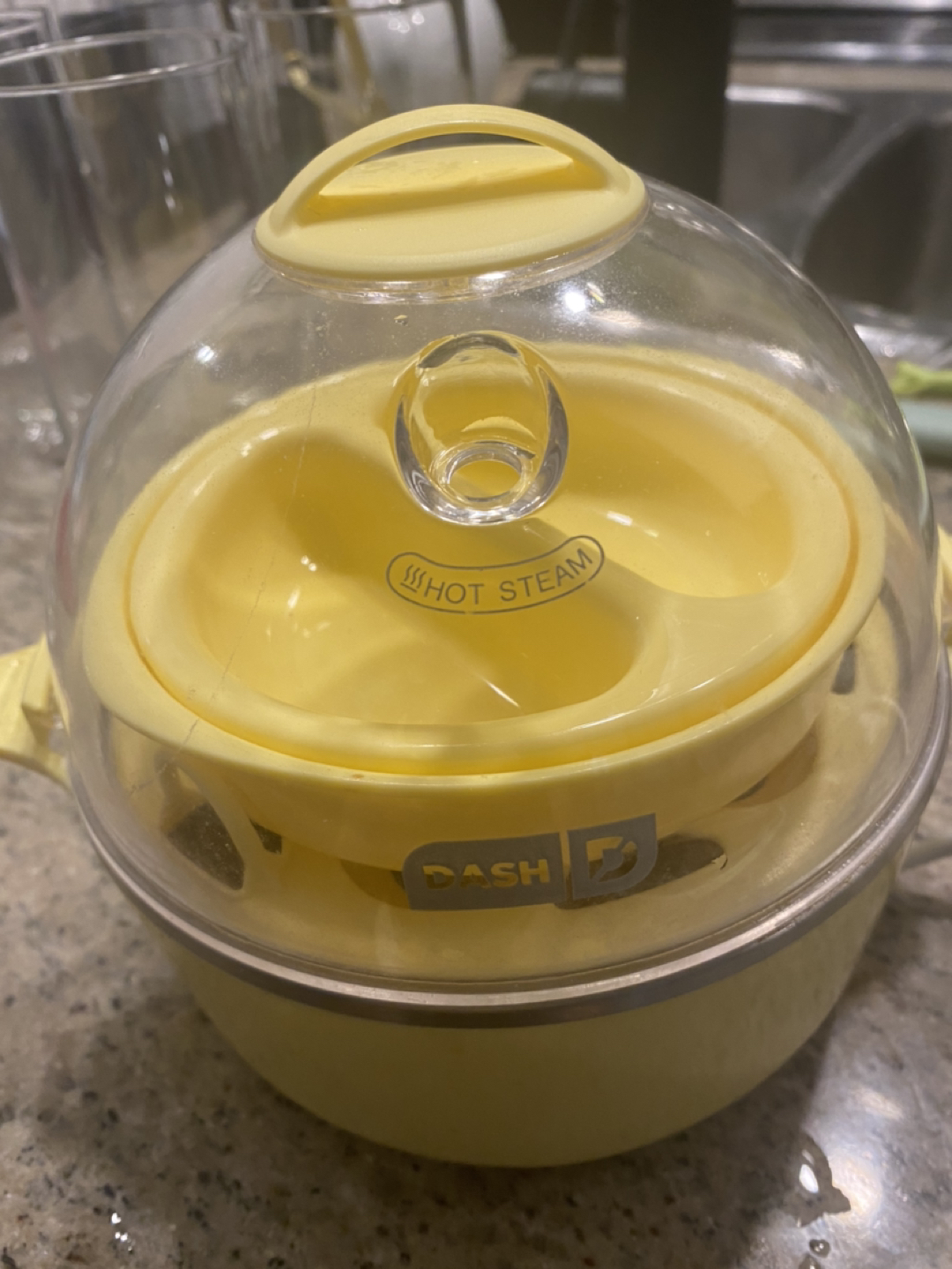 Electric Hard Boiled Egg Cooker Poacher & Omelet Maker, Makes 7 - photo 2