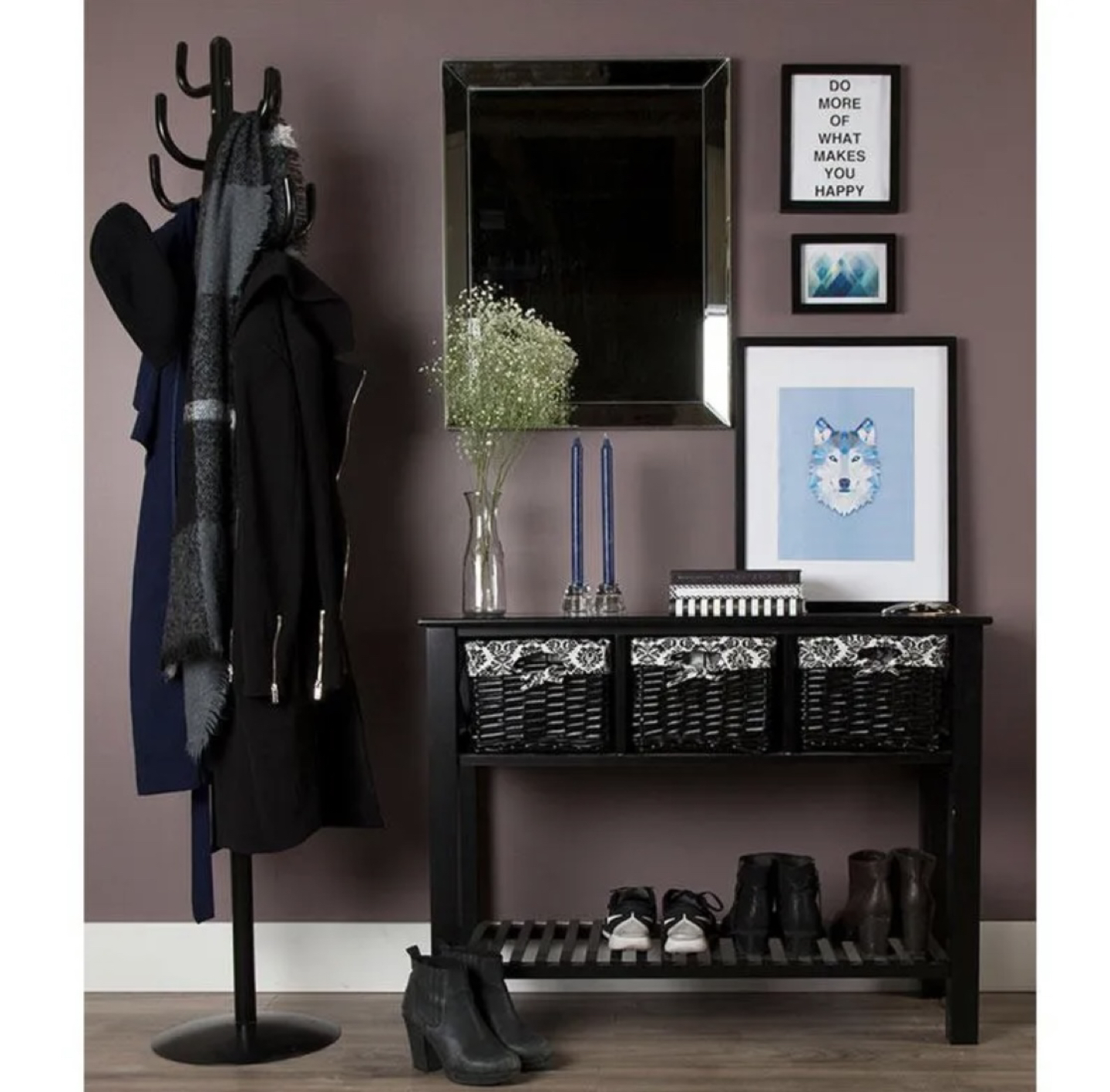 JYSK GEELONG TWO COAT HANGER RACK ENTRY HALLWAY image indicator(4)