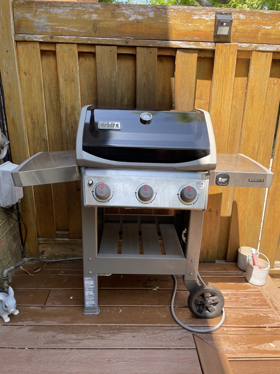 Weber Gas Spirit II -G4 barbecue