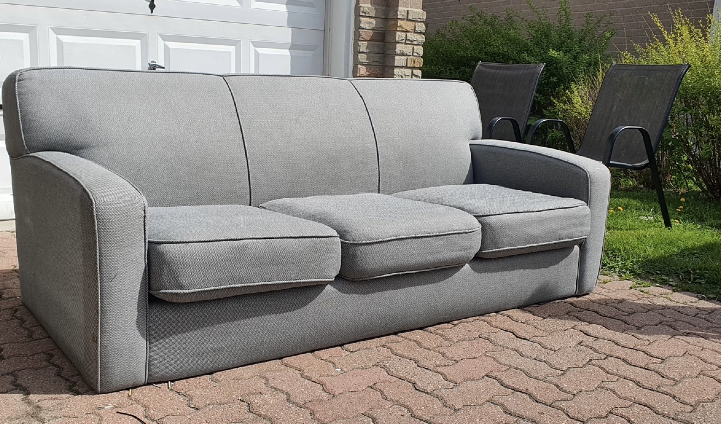 Gray Sofa - Excellent condition, Pet-Free and Non-Smoking Home.