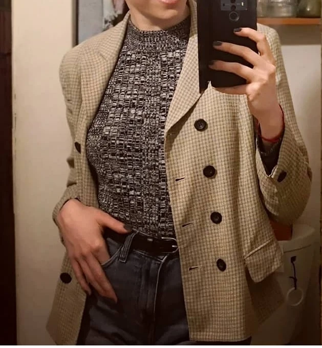 VINTAGE 90s Ann Taylor blazer image indicator(2)