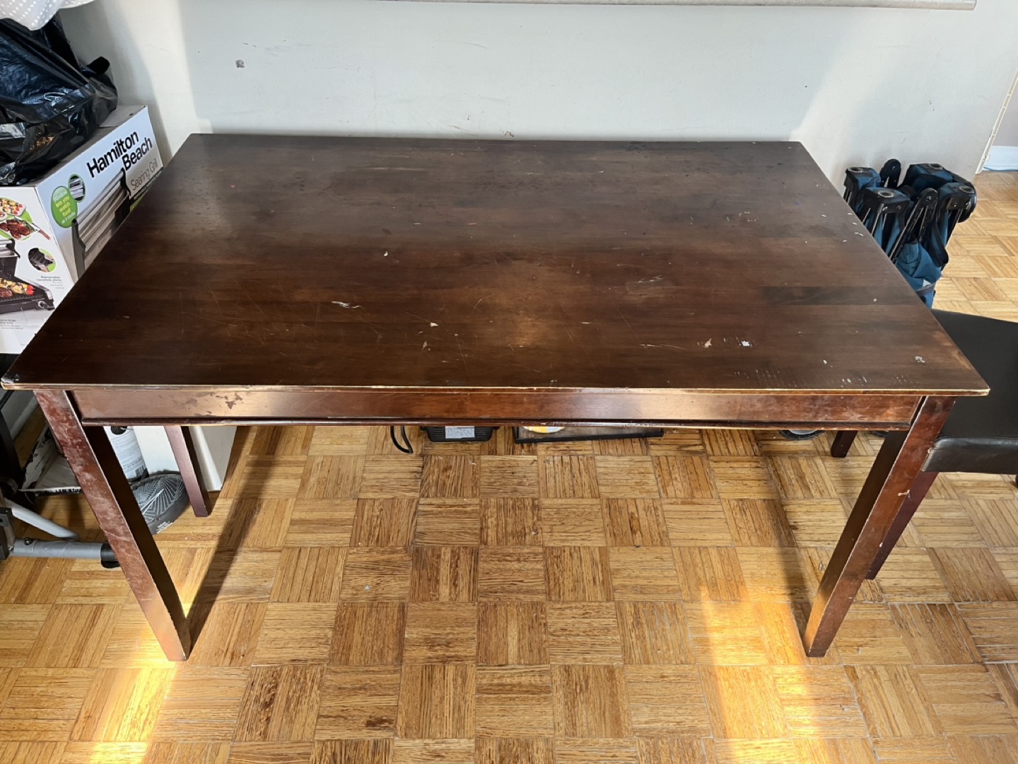 Wood dining table (Pick up only)