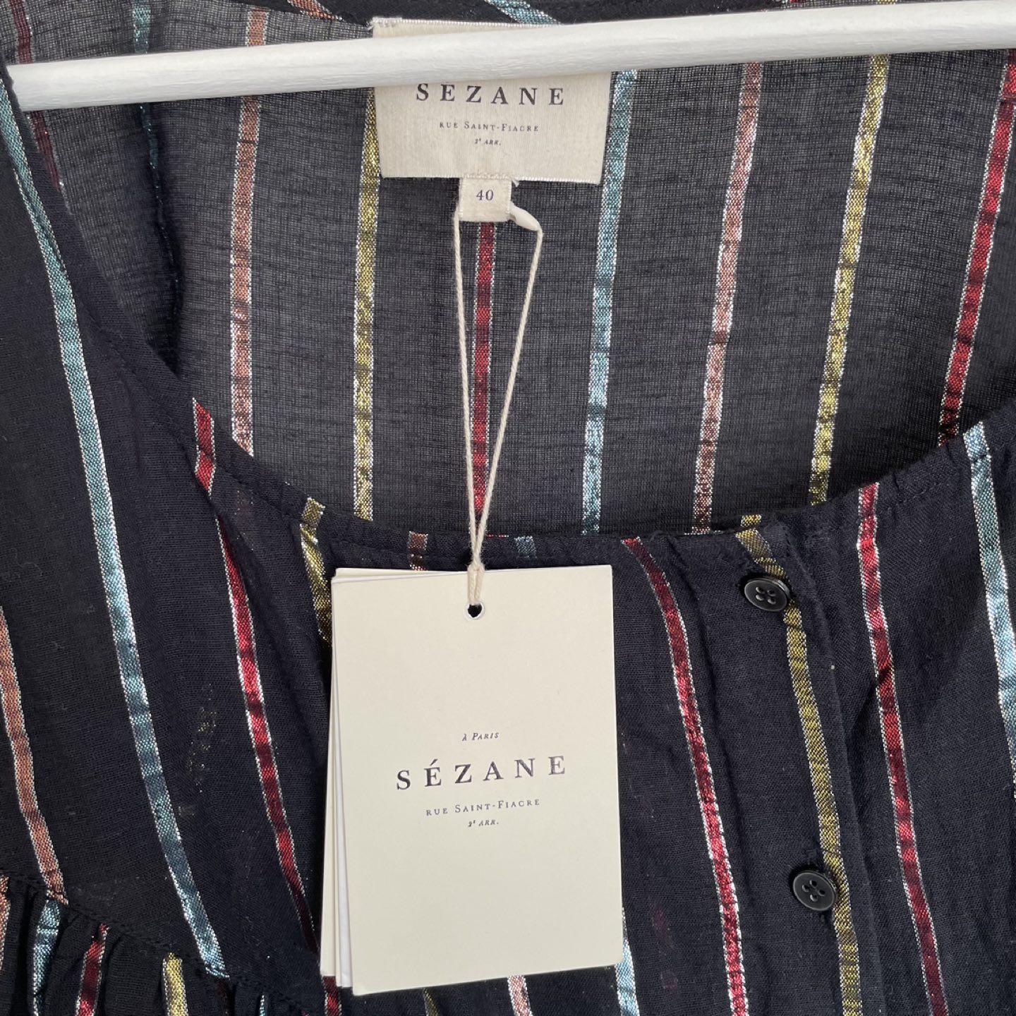 Sezane Blouse Christina Size 40 - photo 3