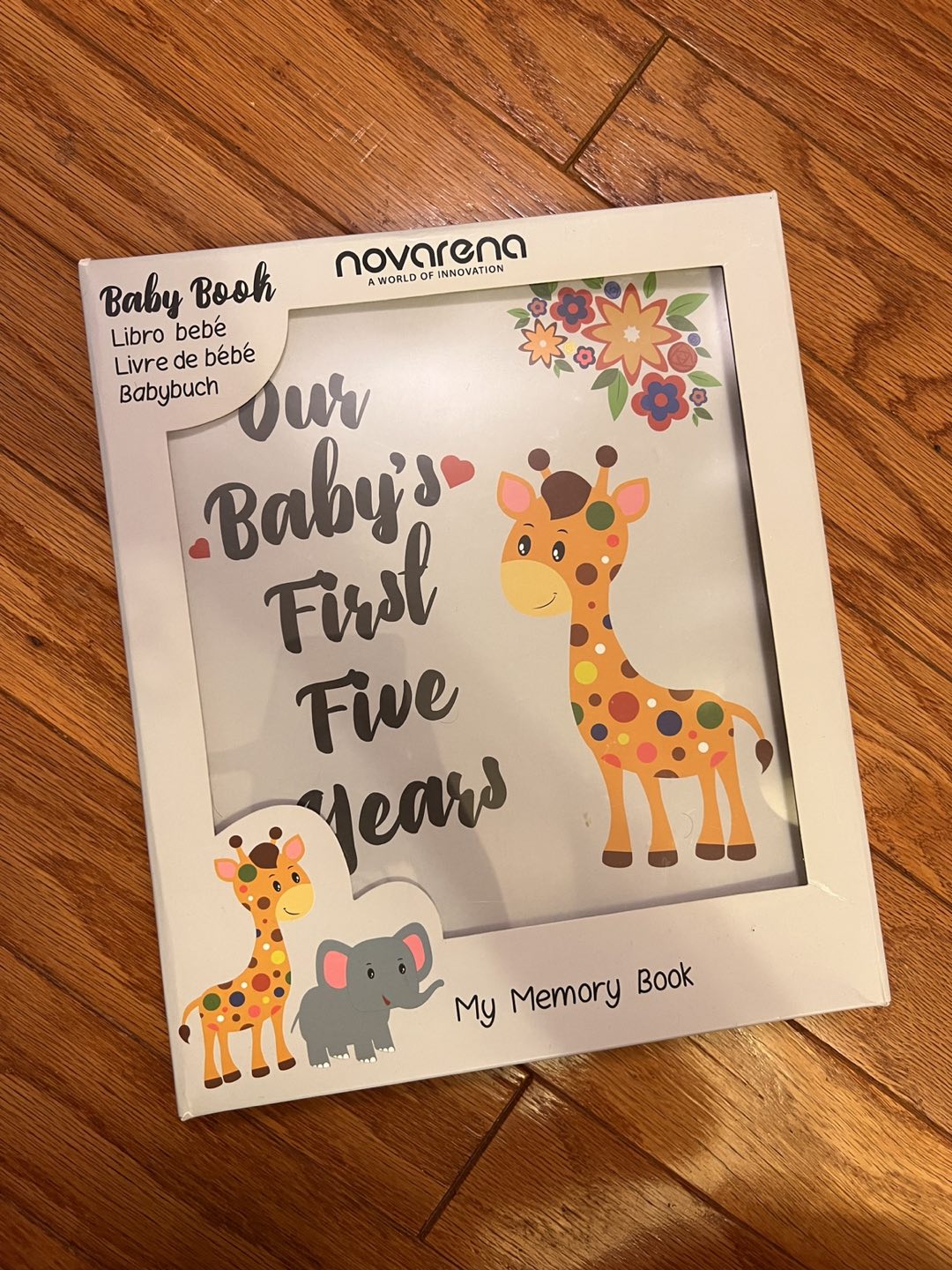 Baby memory book