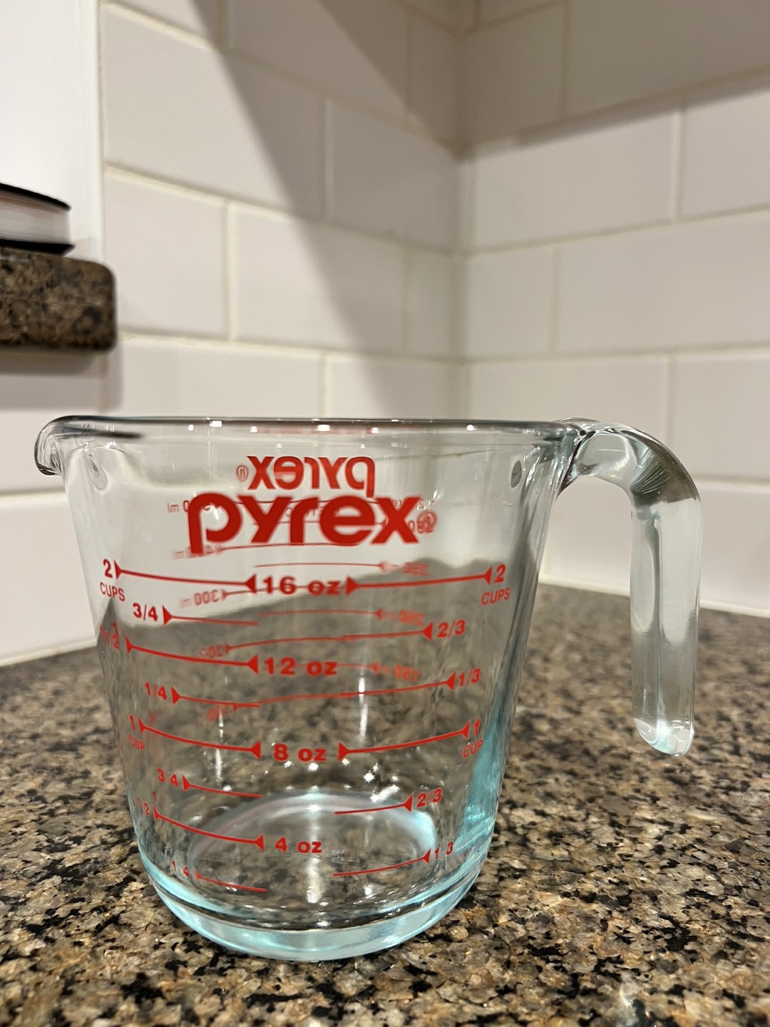Glass Pyrex 16oz Measuring Cup