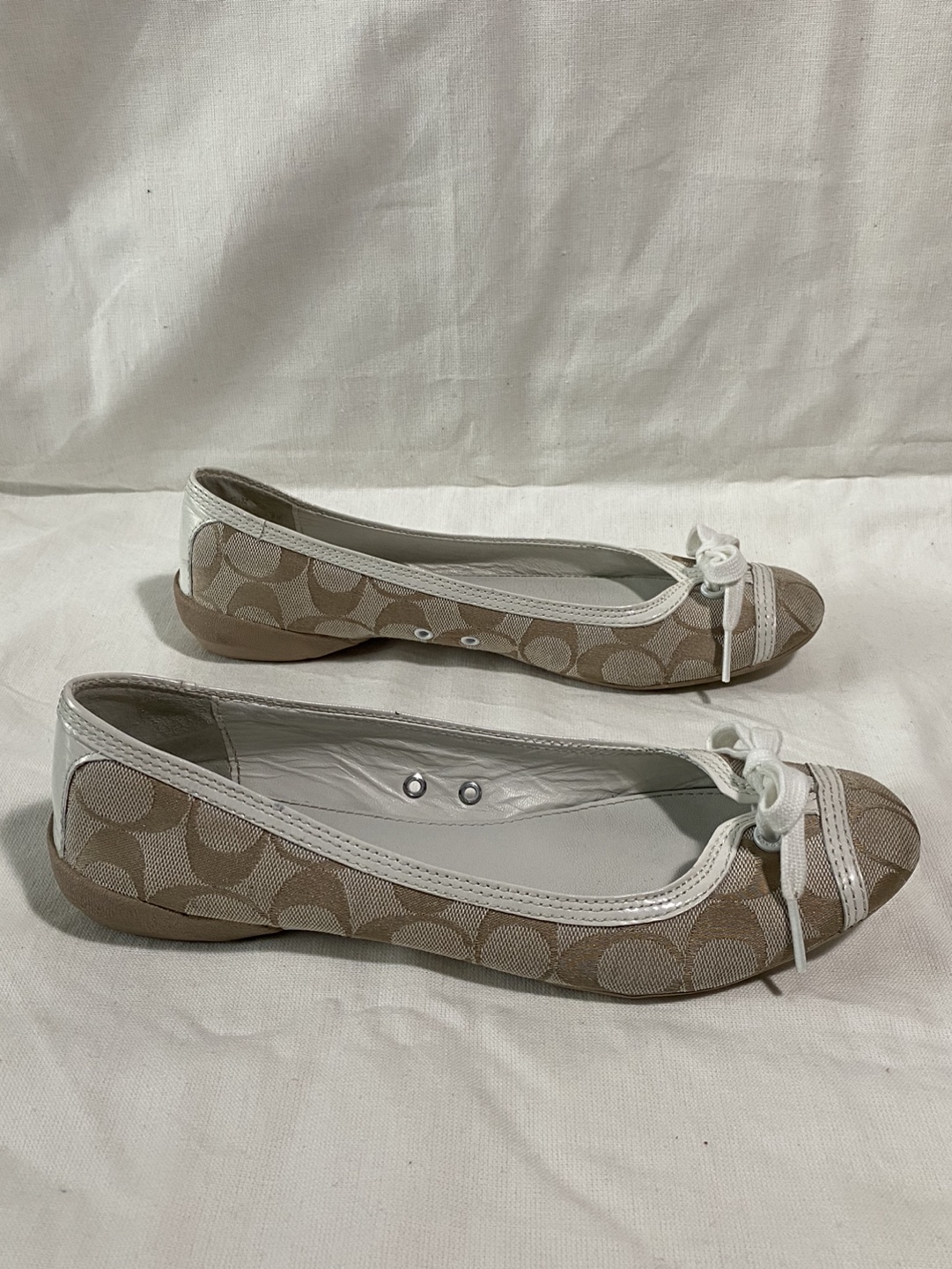 Coach Cameo Signature Ballet Flats 9 image indicator(4)