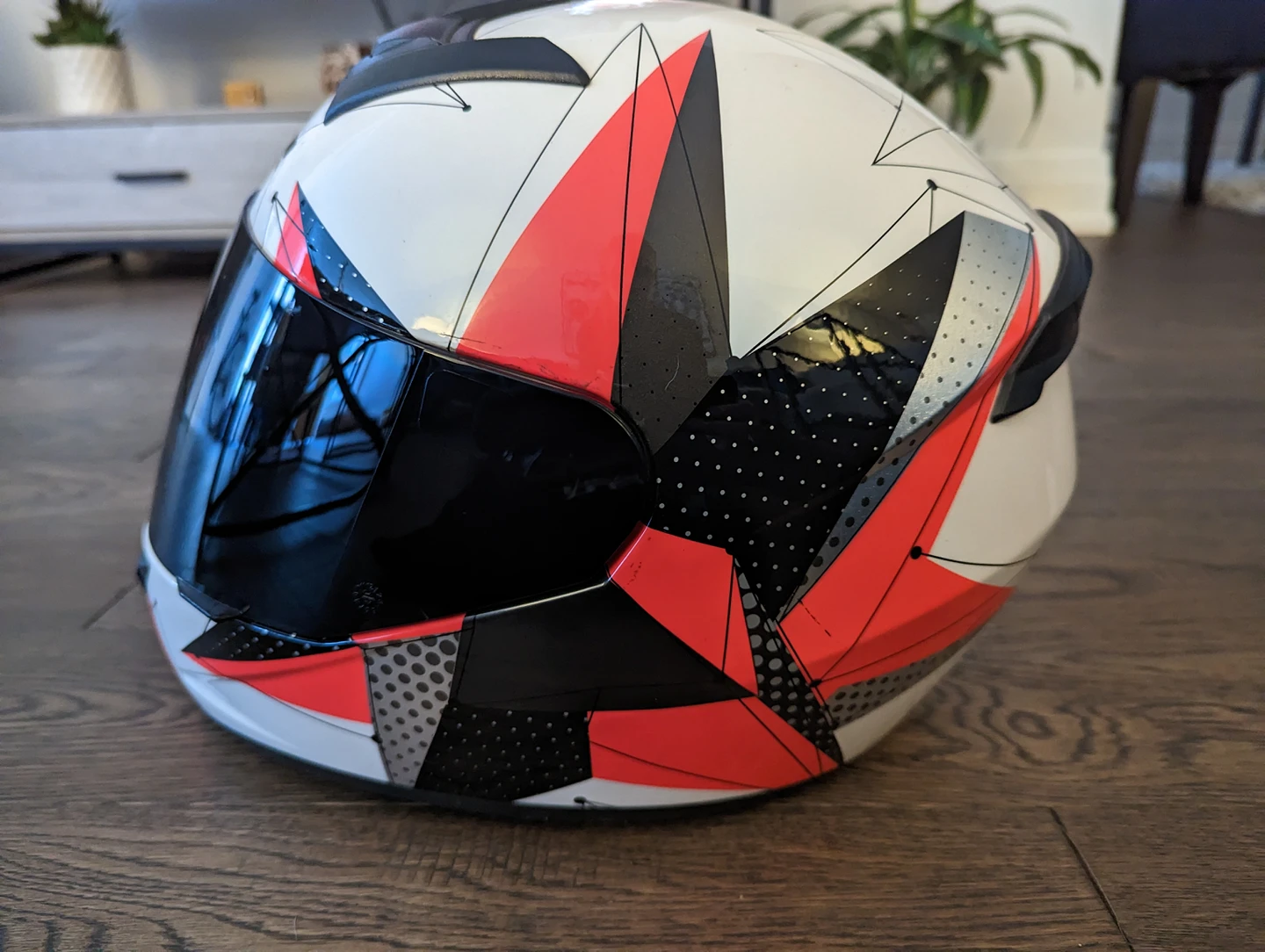 LS2 FF352 Rookie Brilliant Full Face Motorcycle Helmet (SMALL)