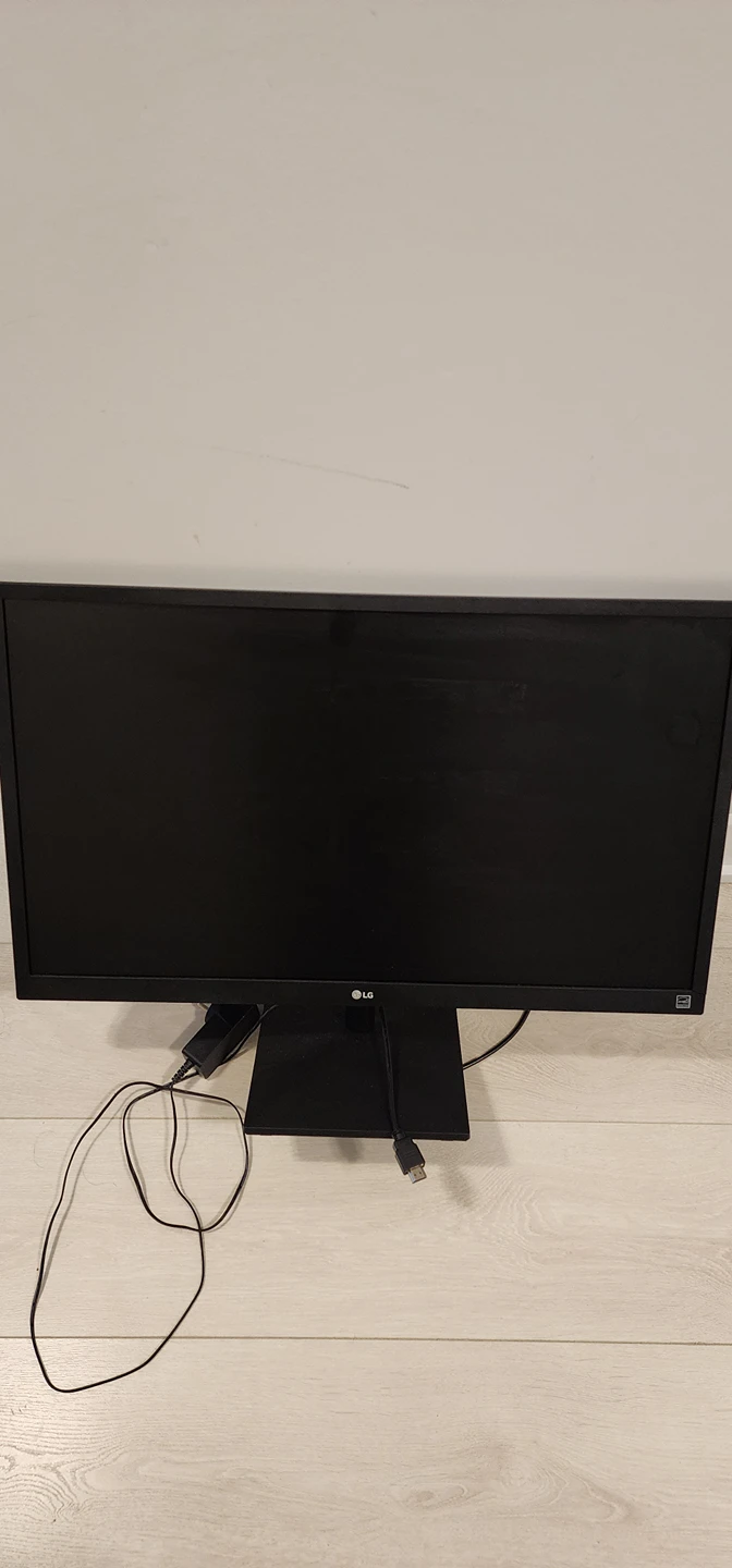 LG 27 inch Monitor with HDMI cable thumbnail