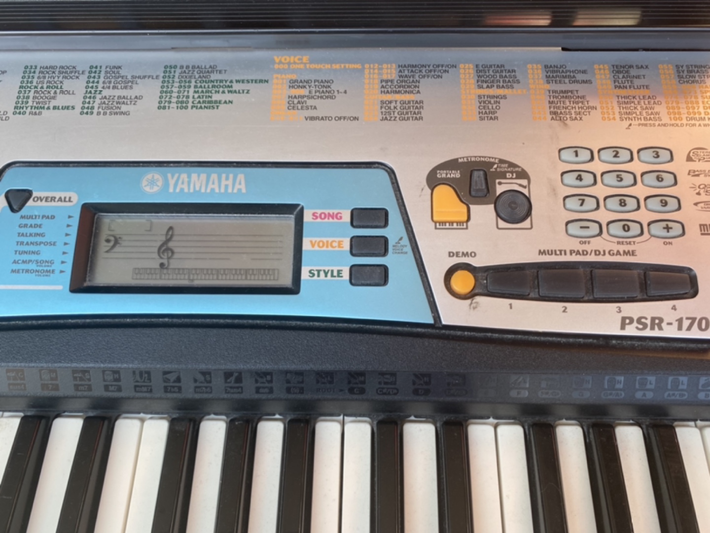 Yamaha Piano PSR 170
C$60 - photo 4