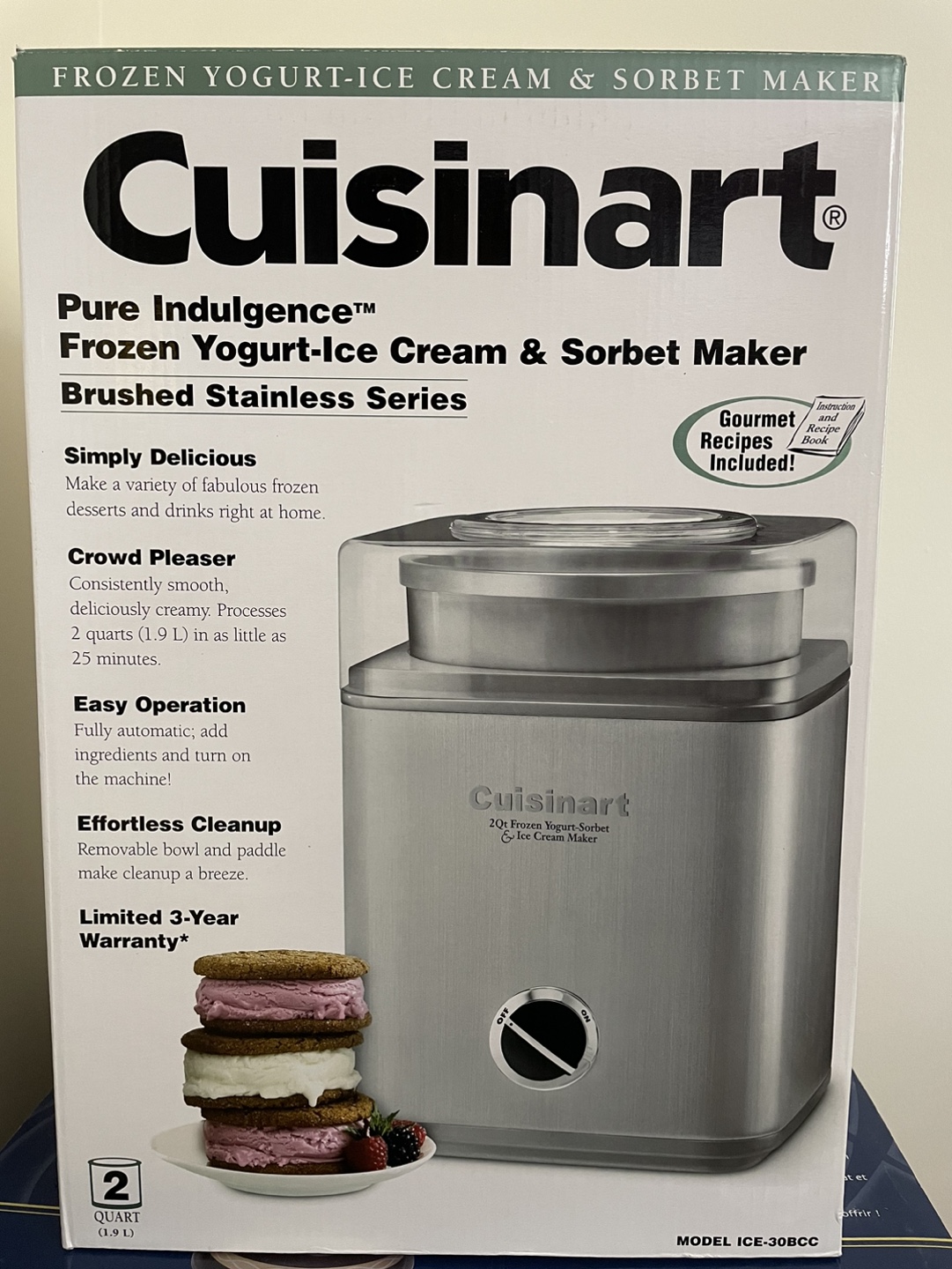 Cuisinart Ice Cream Maker