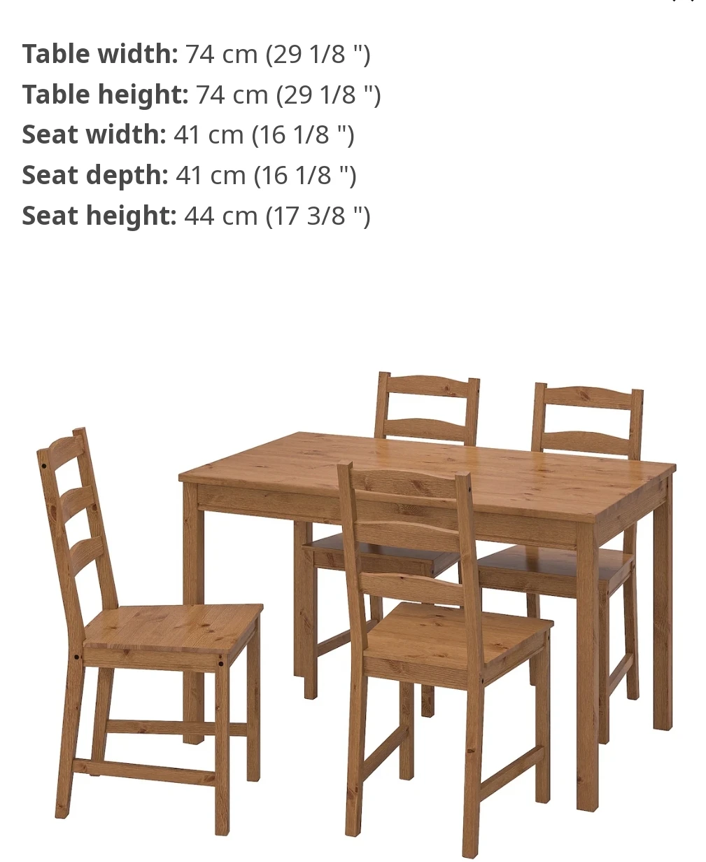 Dining table with 4 chairs - photo 2