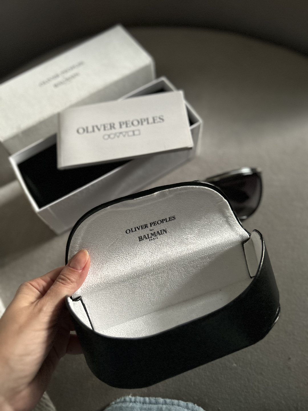 Balmain / Oliver Peoples grey mirror unisex sunglasses - photo 3