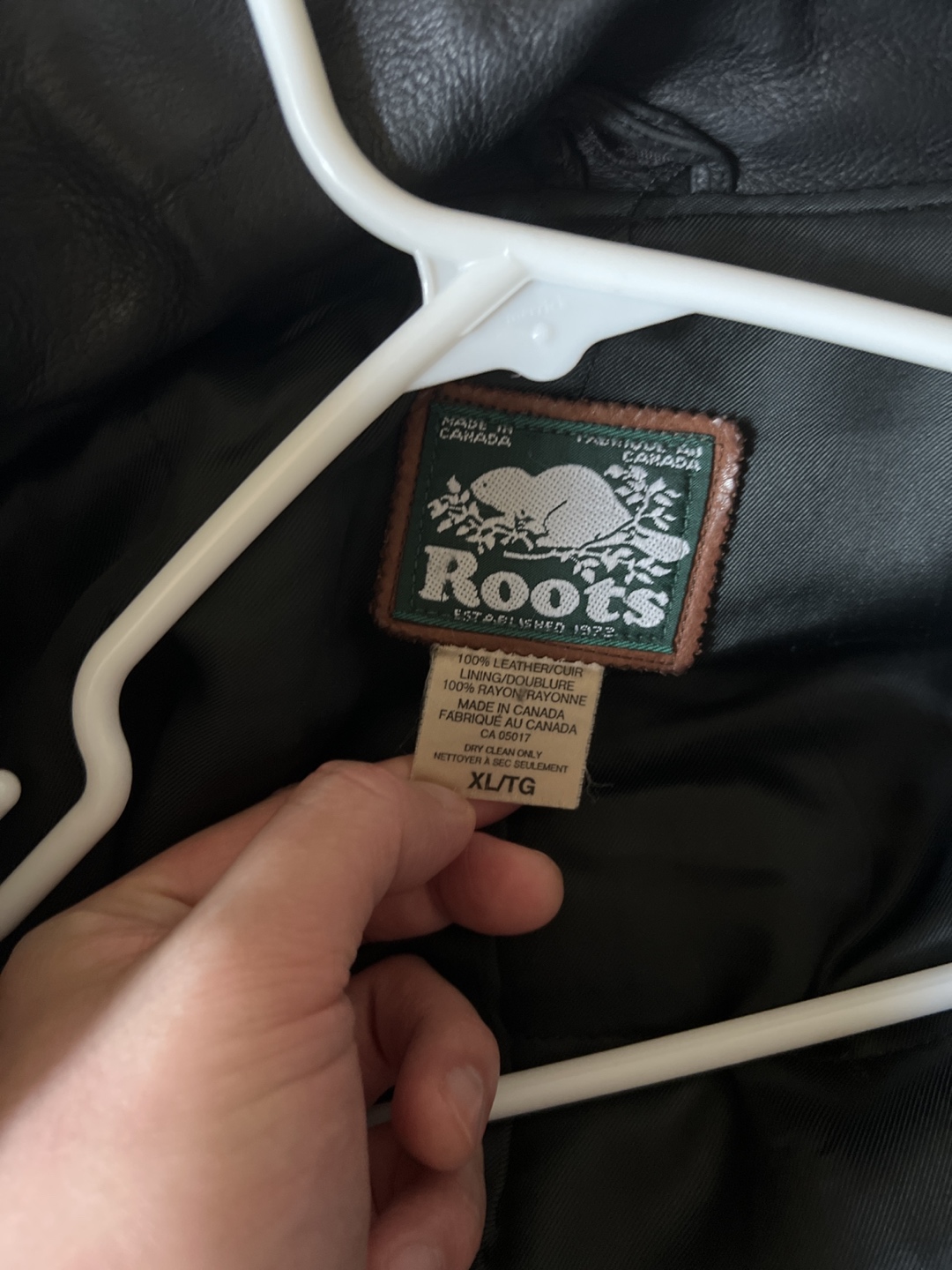 Vintage roots baseball leather jacket for sale - photo 2