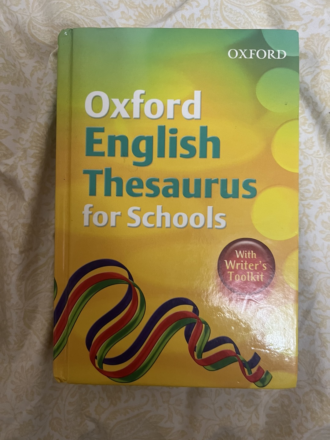 Oxford English thesaurus for schools