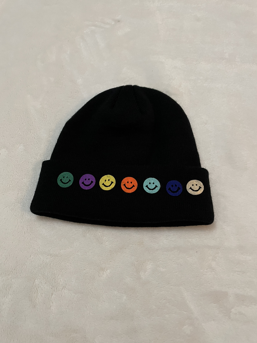 Colourful Smiley Beanie thumbnail