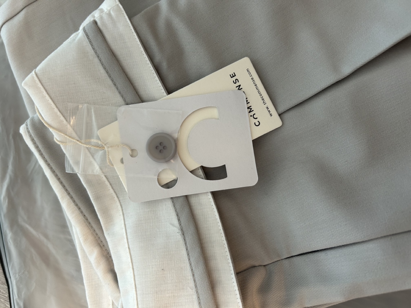 BRAND NEW CONTRAST WAIST PANTS image indicator(3)