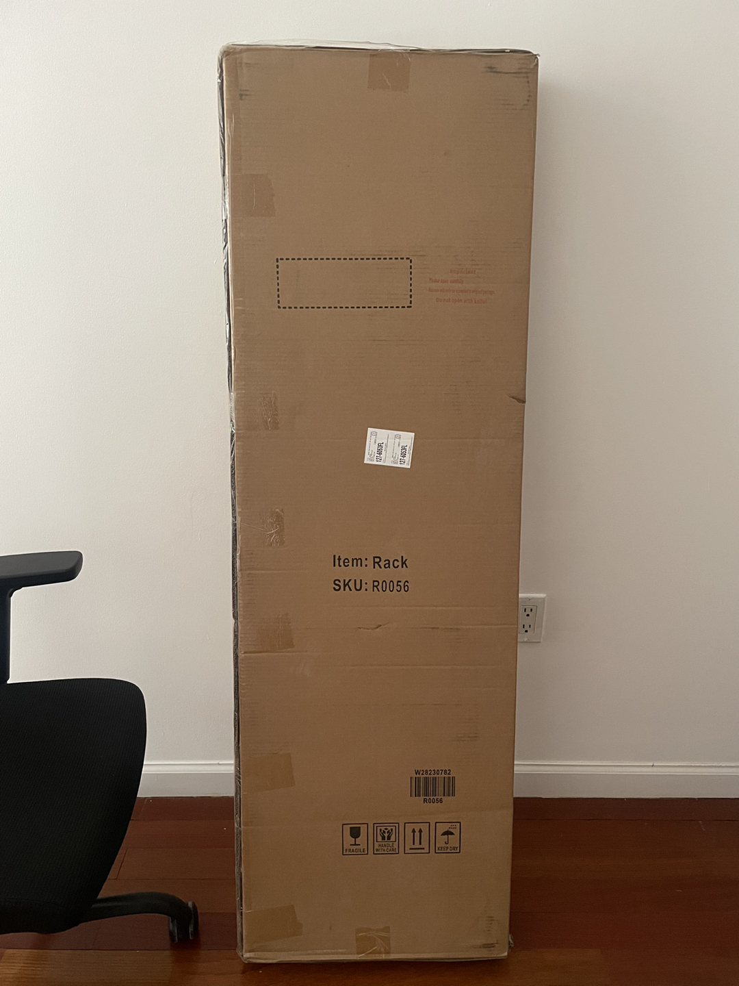Unopened Bookshelf - wood/white - photo 2