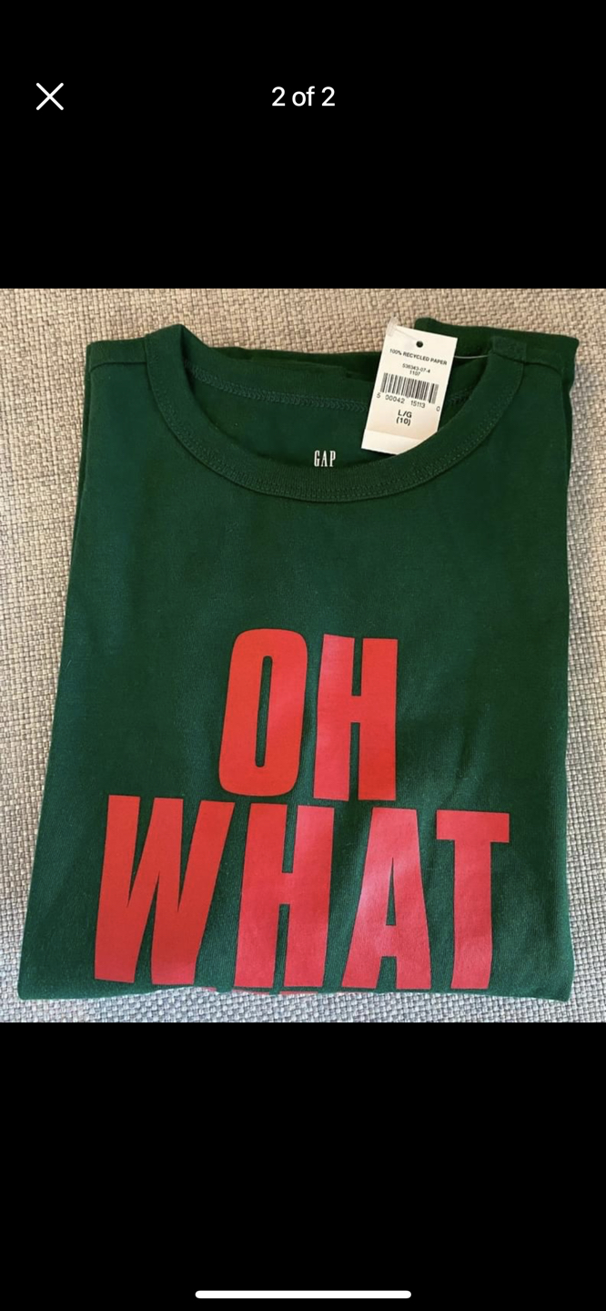 GAP Kids Long-Sleeved Tee ~ BNWT ~ Size Large (10) image indicator(2)