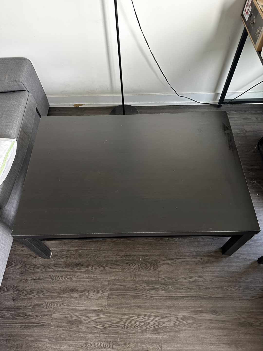 📢 FOR SALE: IKEA LACK Coffee Table - Black Brown 🏷️