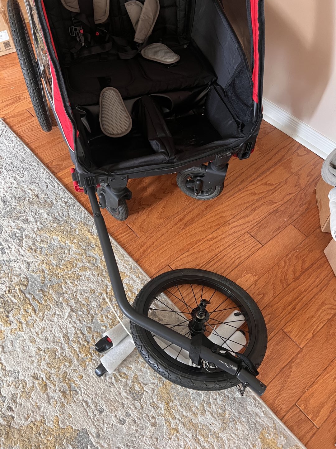 Bike trailer for kids - photo 4
