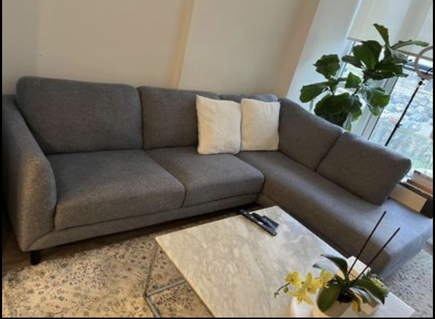 Right facing Sectional Couch